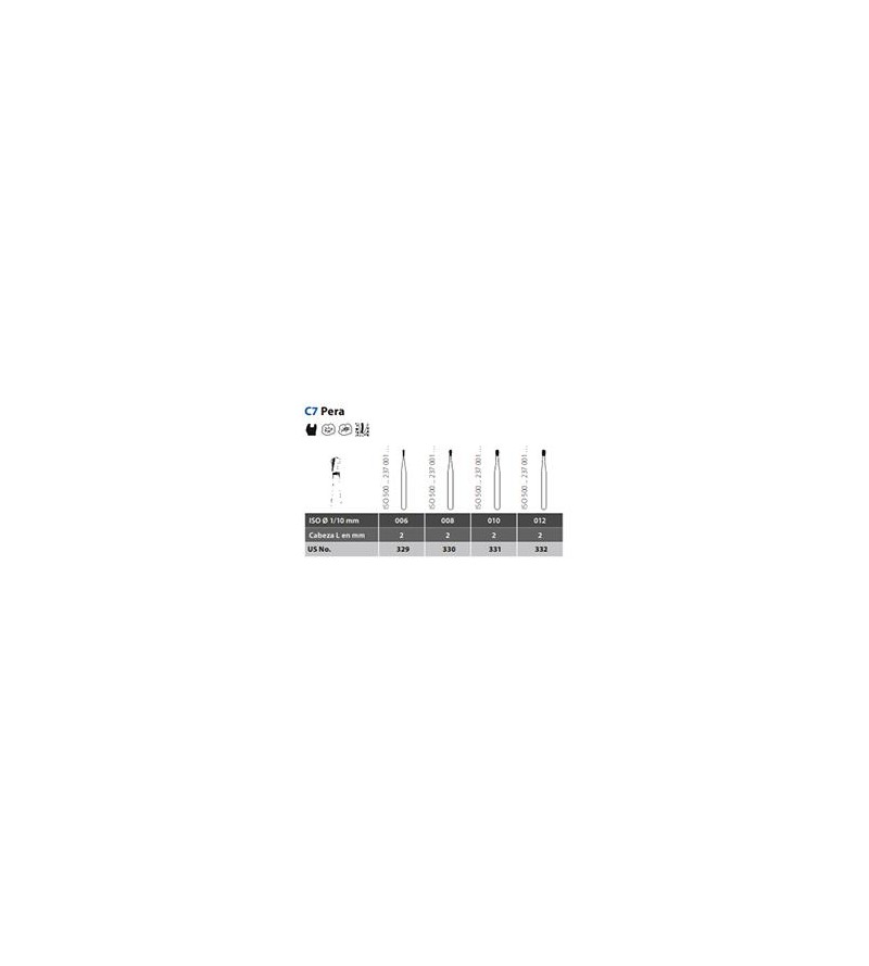 C7-314-006 FRESA TUNGSTENO...