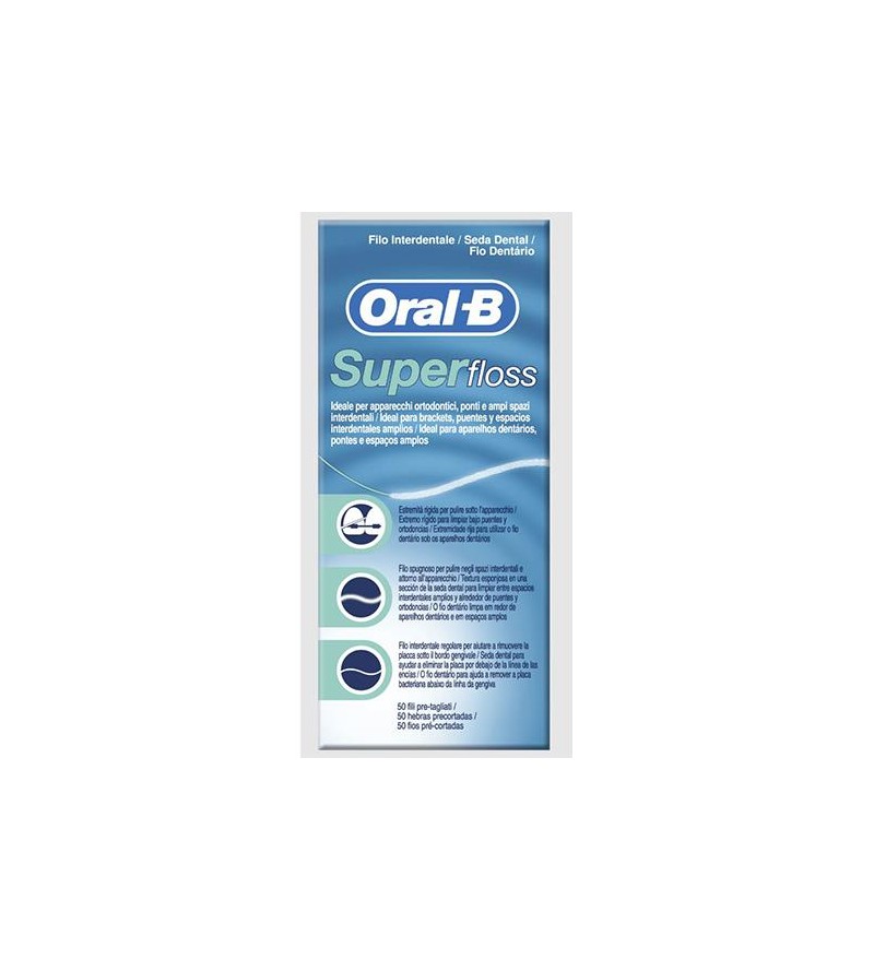 SUPERFLOSS SEDA DENTAL 50...