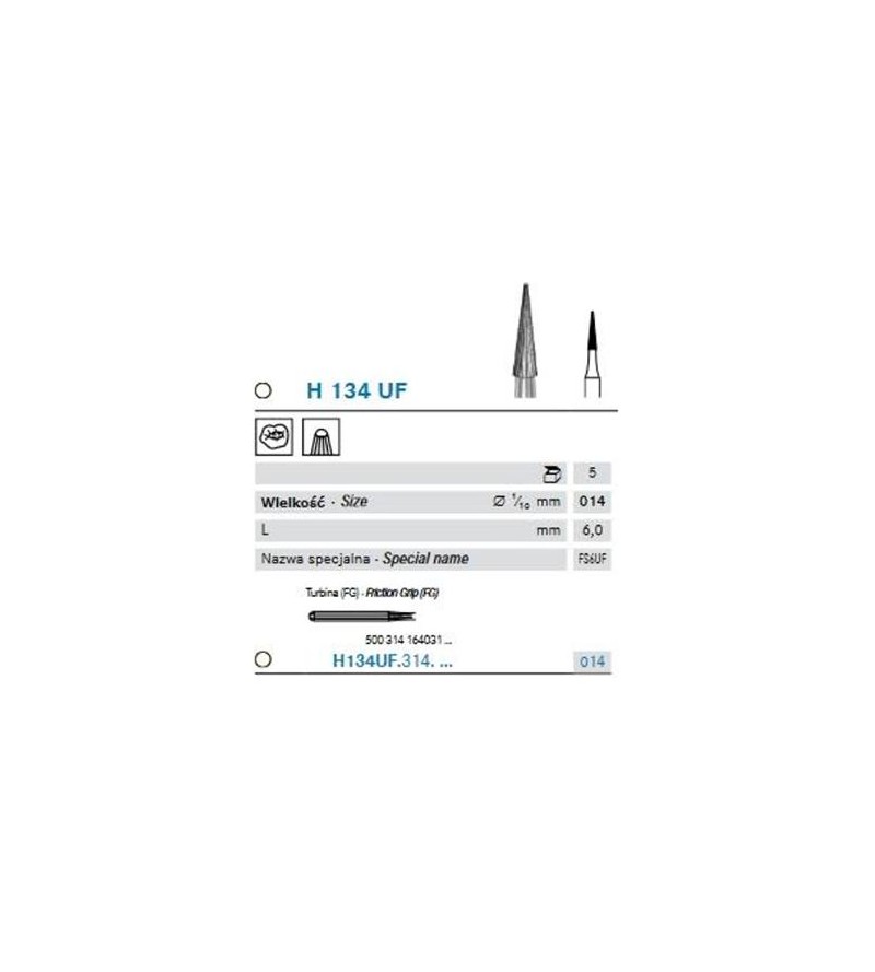 FRESA H134UF-314-014...