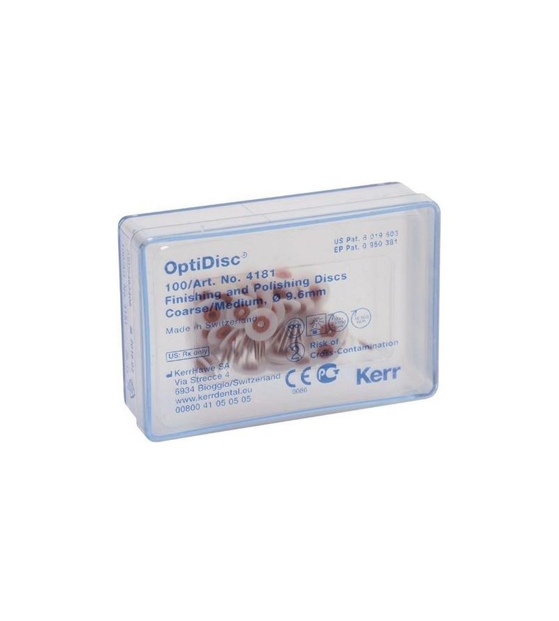 OPTIDISC DISCOS Ø 9,6 MM KERR